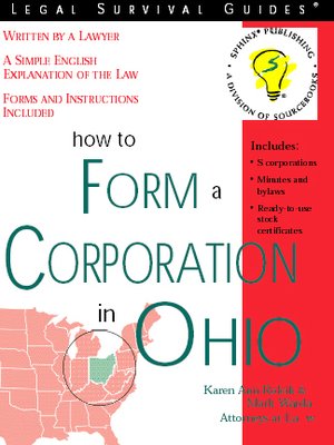 cover image of How to Form a Corporation in Ohio
